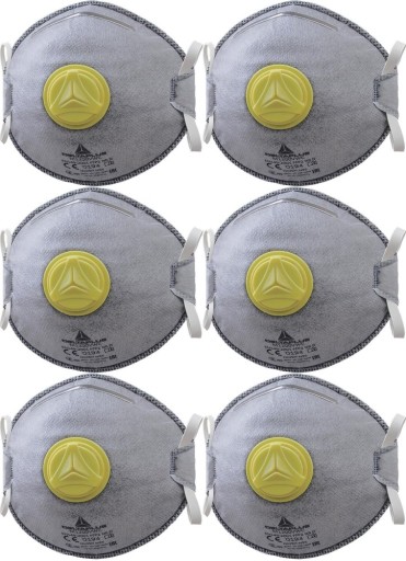 Delta Plus M1200VW polomaska s ventilom, šedá