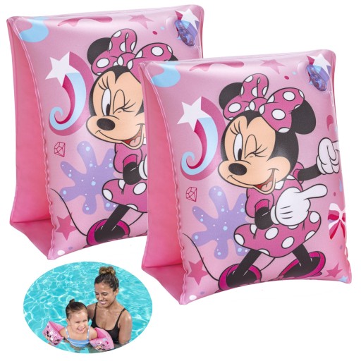 RUKÁVY BOTTERFLY, nafukovacie plávanie PRE DETI Bestway 91038 Minnie Mouse