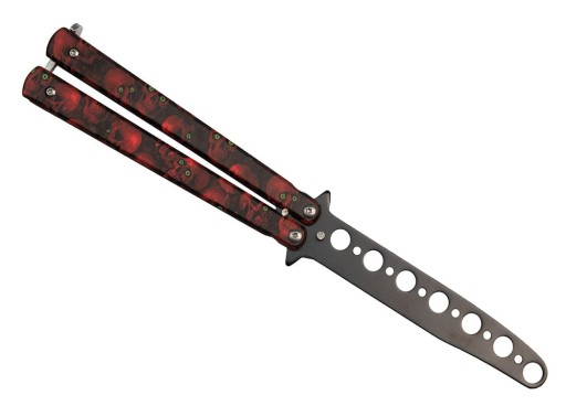 Tréningový nôž BALISONG CS:GO BUTTERFLY