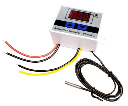 ELEKTRONICKÝ TERMOSTATOVÝ REGULÁTOR TEPLOTY DIGITÁLNY OVLÁDAČ 1500W 230V