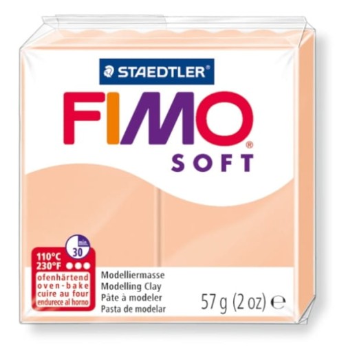 FIMO MÄKKÉ MODELOVANIE, farba telová-43