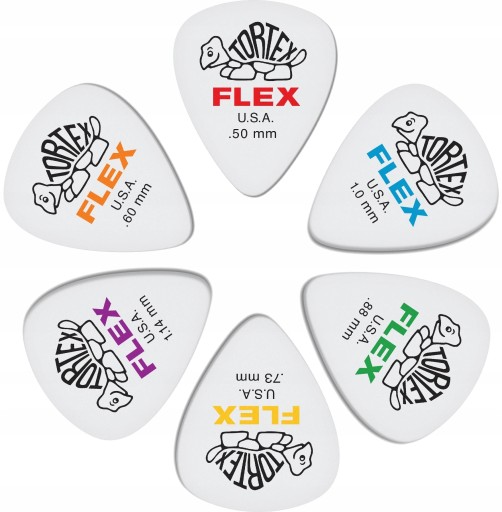 Trsátko na gitaru 6 KS/Dunlop Flex trsátka KVALITA