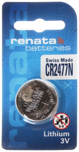 LÍTIOVÁ BATÉRIA RENATA-CR2477N