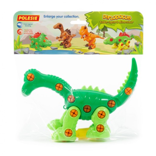 POLESIE 76724 DINOSAUR NA KRÚTENIE DIPLODOC