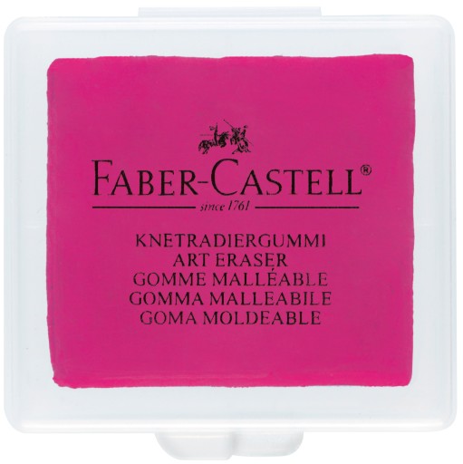 Umelecká guma na chlieb FABER-CASTELL pre umelcov v kufríku MIX FARIEB