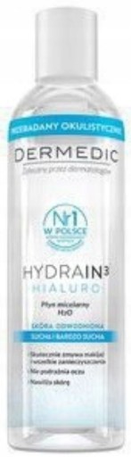 DERMEDIC HYDRAIN3 HIALURO Liquid 200 ml Micelárka 06