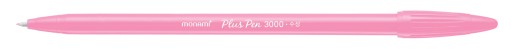 PENS PLUS PEN 3000, svetloružové, 12 ks.