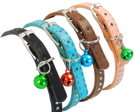 Obojok so zvončekom pre malé psy/mačky 14-18 cm