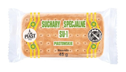 Piast Suchary Vojenský špeciál SU-1 45 g EDC