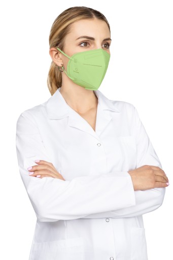 OPHARM FFP2 ochranná maska 3 ks - LIME