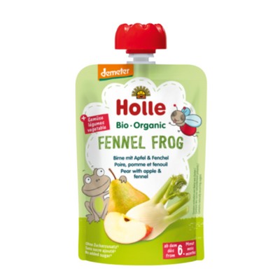 Holle Bio ovocno-zeleninová pena Dill Frog 100g