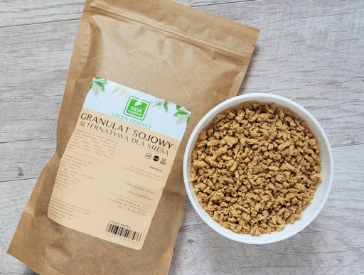Prírodné SÓJOVÉ GRANULÁTY na Zeleninový guláš 250g sója