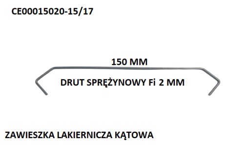 Prívesky farby S CE00015020-15/17 50 ks.