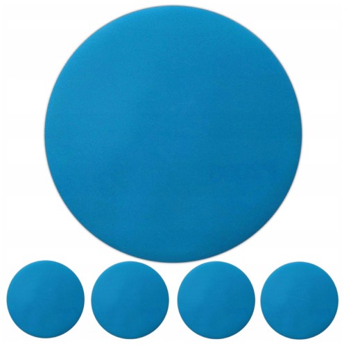 DEERFOS brúsny vodný kotúč so suchým zipsom 125 mm P2500 VODEODOLNÝ VODNÝ PAPIER