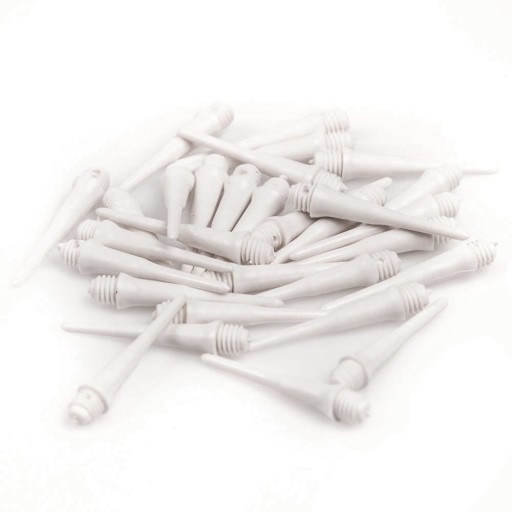 Šípkový hrot METEOR 24 KS. BIELY PLAST