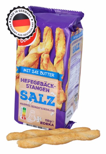 Tyčinky Solené Tyčinky GG Edeka 24% maslo 150g DE