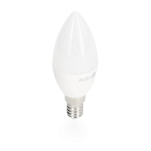 LED žiarovka na sviečku 6W E14, TEPLÁ BIELA 3000K