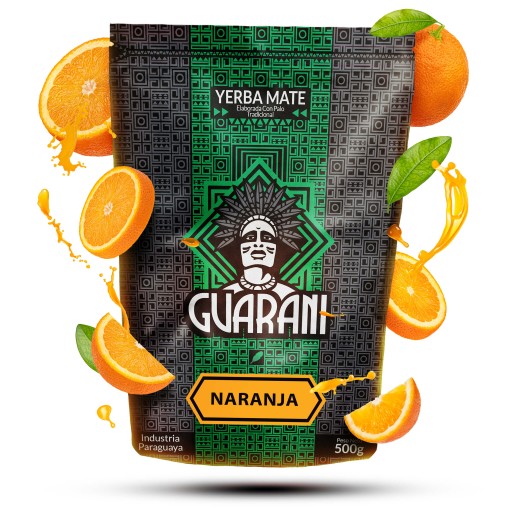 Yerba Mate Guarani Naranja 500g pomaranč 0,5kg