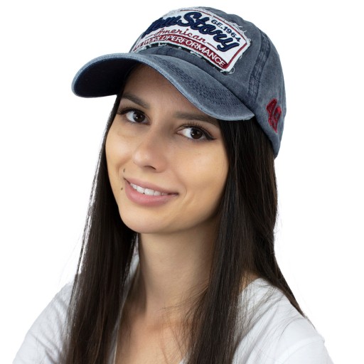 VINTAGE pánska šiltovka, JEANS