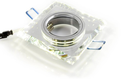 SADA HALOGÉNOVÉHO SKLA + 3W LED ŽIAROVKA + GU10 3000K