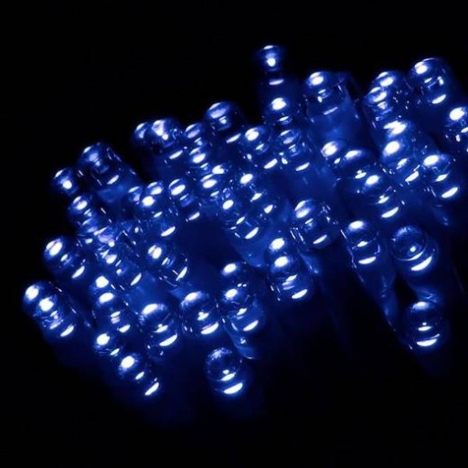 LED GARLANDOVÉ SVETLÁ 5M 50 LED DEKORATÍVNE SVETLÁ NA BATÉRIU 3XAA