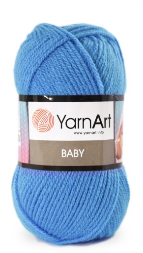 Priadza YarnArt Baby - 600 - modrá