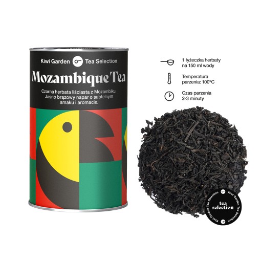 LIST ČIERNEHO ČAJU Mozambik PRÍRODNÝ ČIERNY ČAJ PREMIUM LIST