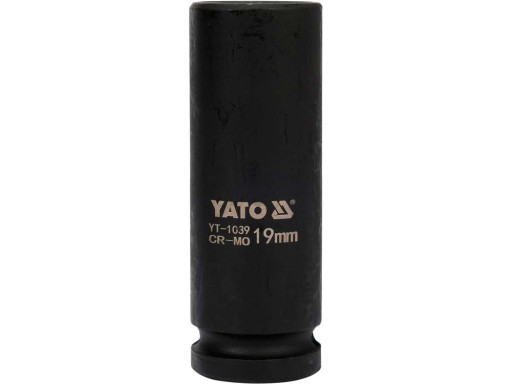 DLHÝ NÁRAZOVÝ ZÁSUVKA 1/2'' 19 MM YATO