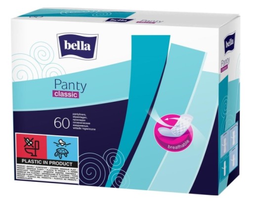 Dámske vložky Bella Panty Classic 60 kusov