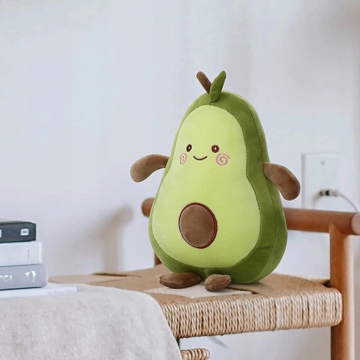 AVOKÁDOVÝ MASKOT VANKÚŠEK DARČEK PLYŠOVÁ HRAČKA
