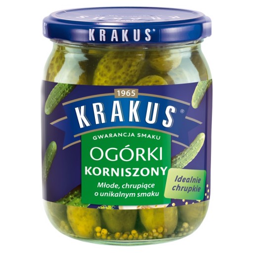 Krakus Uhorky, uhorky 500 g