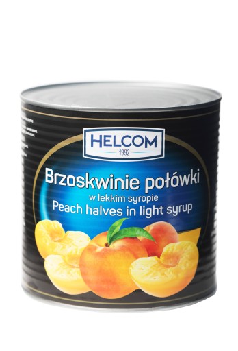 Polovice broskýň v sirupe HELCOM 0,85 kg