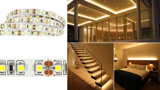 LED pás 3528 120 9,6W IP20 1m vyhrievanie 30277