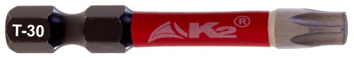 Nárazový hrot pre skrutkovač K2 Impact TX30 TORX T-30 S2 50mm
