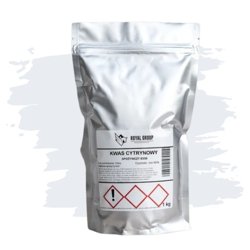 LEMON ACID prášok 1kg FOOD acid, multifunkčný prostriedok
