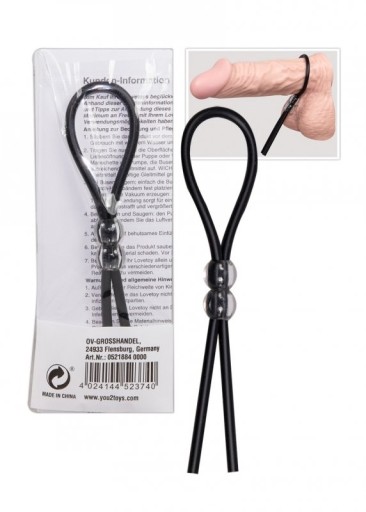 Black Ring kompresný krúžok na penis