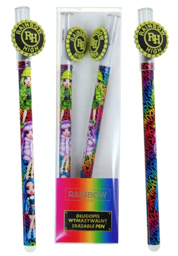 ASTRA Rainbow High stierateľné guľôčkové pero, 2 ks pre dievčatá