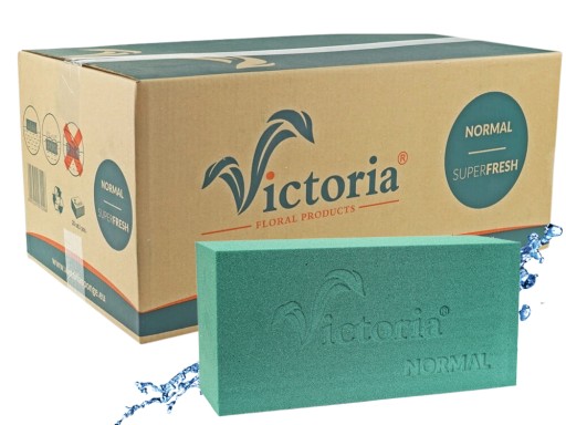 Kvetinová vlhčená huba VICTORIA Cube 4 KS