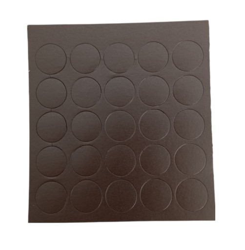 Čiapka samolepiaca 14mm SWAMP BROWN 093