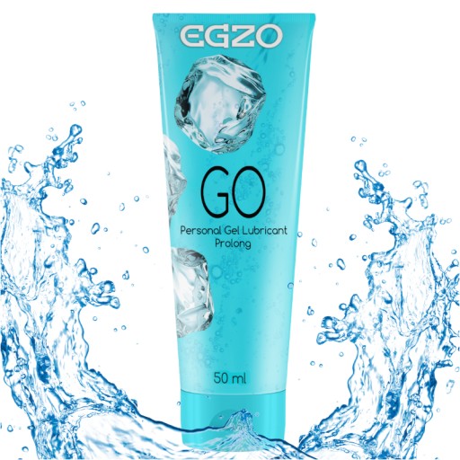 EGZO GO Chladivý a stimulujúci intímny gél 50 ml Lubrikant na vodnej báze