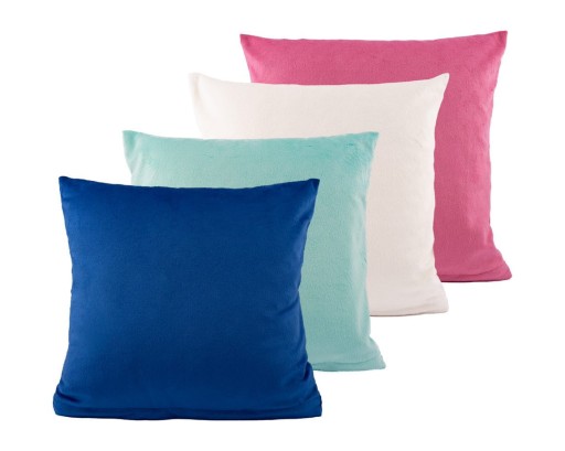 Obliečka na vankúš 40x40 Velvet Krémový zamat