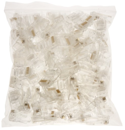 MODULOVÁ ZÁSTRČKA RJ45/C*P100 100 kusov