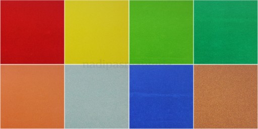 zošit flokulovaných papierov 17x25cm ZPF-8507