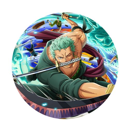 Anime odznak One Piece Zoro 58 mm