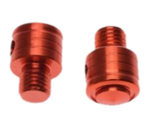2x krytka otvoru pre zrkadlo M10 x 1,25 pravá + pravá