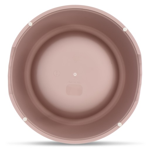 Plastová miska pre psov L, 1,3L, béžová, priem 24,5 cm,