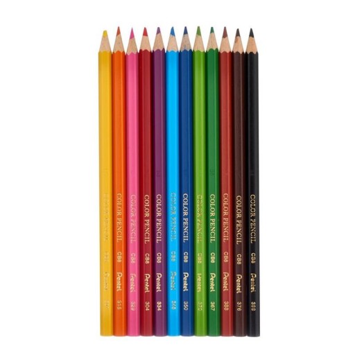 PENTEL sada CB8-12 ceruzky + lekcie
