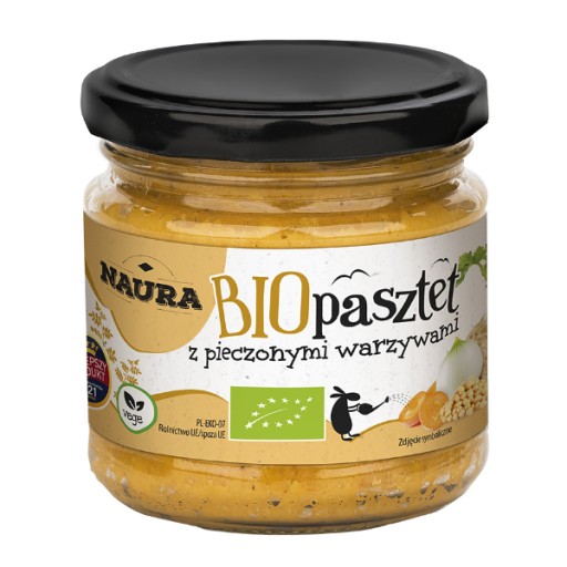 Paštéta s pečenou bio zeleninou 190g