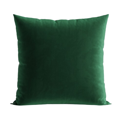 Dekoračná obliečka na vankúš 40x40cm tmavozelený ZAMAT