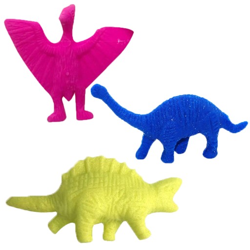 3x DINOSAUR RASTÚCI VO VODE KÚZELNÝ LAHOVACÍ KÚPEĽ PINIATA HRY